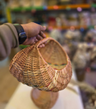 Kashmiri Wicker Basket | Chand Basket (#KWW0001)