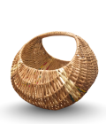 Kashmiri Wicker Basket | Chand Basket