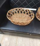 Bhartiye Crafts Fruit Kashmiri Wicker Basket Brown