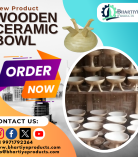 Wooden Ceramic Bowl