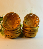 Natural Bamboo Basket – 4 Inch (#EFBH0081-00)