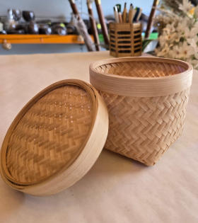 Bamboo mini box