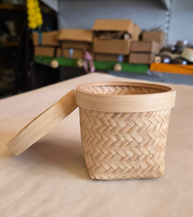 Bamboo mini box