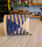 Bhartiye Crafts | Handwoven Bamboo Planter Basket Stand | Jharkhand Artisans