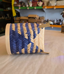 Bamboo flower pot medium