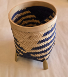 Bhartiye Crafts | Handwoven Bamboo Planter Basket Stand | Jharkhand Artisans