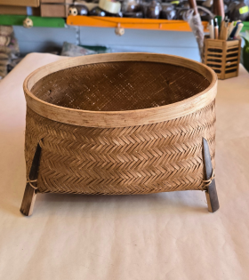Bamboo flower pot Large