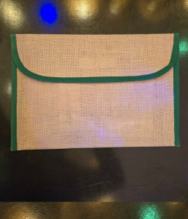Jute file holder