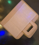 Bhartiye Crafts | Handcrafted Jute Office File Bag with Handle | Artisans from Jharkhand