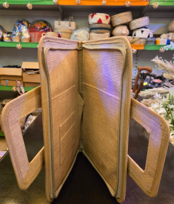 Jute folder handle bag (#BKM0007)