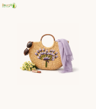 Bhartiye Crafts|Handmade Kauna Grass Bags for Women | Natural Eco-Friendly | Mainpur Northeast| Women's special