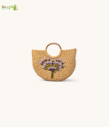 Bhartiye Crafts|Handmade Kauna Grass Bags for Women | Natural Eco-Friendly | Mainpur Northeast| Women's special